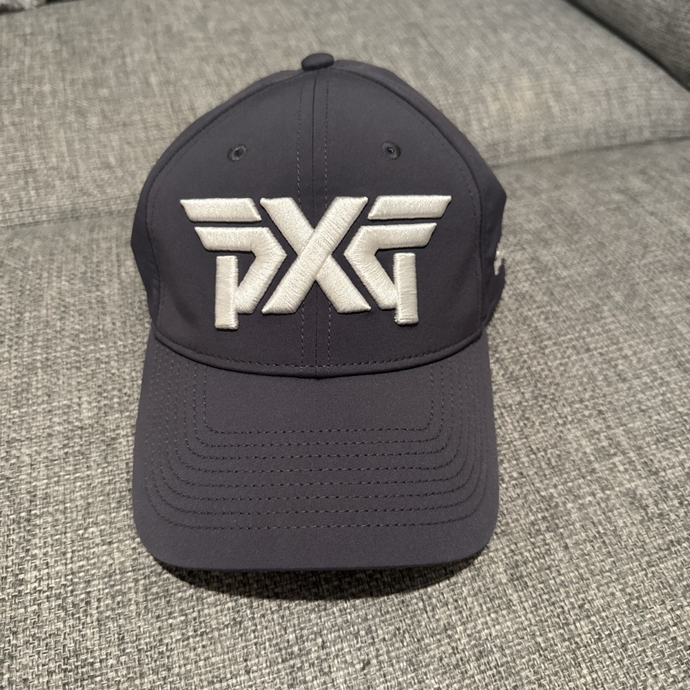 PXG Black and White Logo Cap